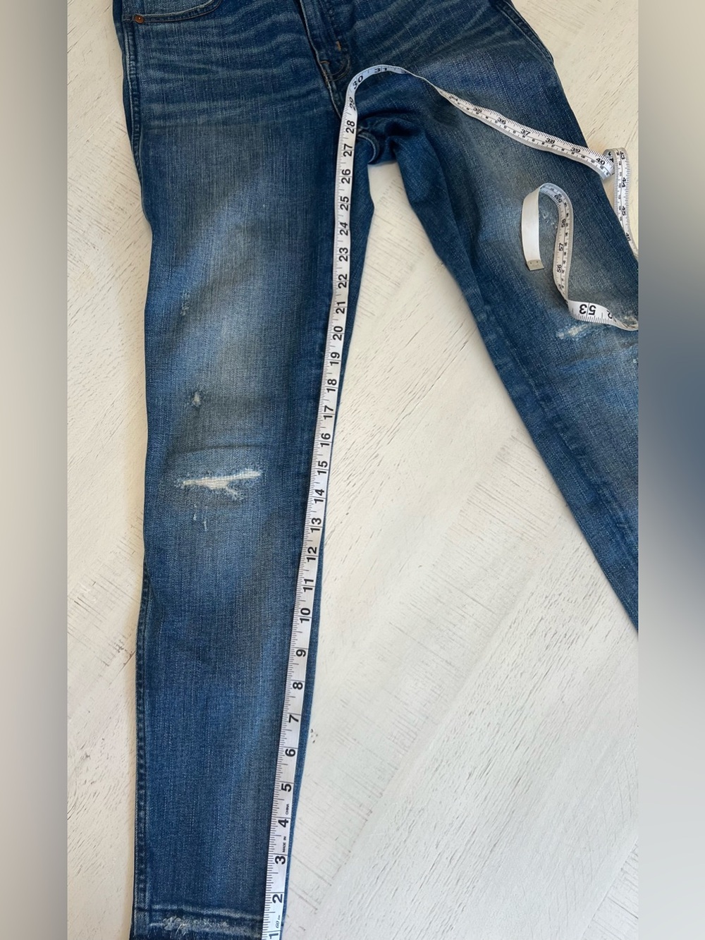 Madewell High-Rise Skinny Jeans with Frayed Hem - Picture 7 of 7